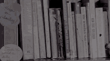 Books Library GIF - Books Library Black And White GIFs