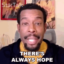 Theres Always Hope Chuck Nice GIF - Theres Always Hope Chuck Nice Startalk GIFs