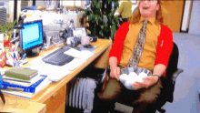 The Office Jim Halpert GIF - The Office Jim Halpert Dwight Schrute GIFs