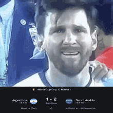 Messi Messi Crying GIF - Messi Messi Crying Shame GIFs