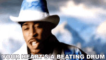 Your Heart'S A Beating Drum Ludacris GIF - Your Heart'S A Beating Drum Ludacris Splash Waterfalls Song GIFs