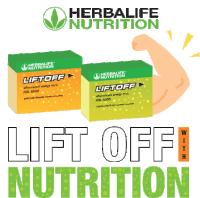 Lift Off Herbalife Sticker - Lift Off Herbalife Lift Off With Nutrition Stickers