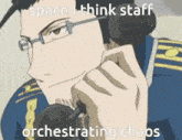 Space I Think Staff GIF - Space I Think Staff Orchestrating GIFs