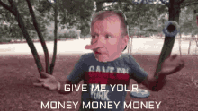 Give Me My Money Jim Ryan GIF - Give Me My Money Jim Ryan Mischivious GIFs