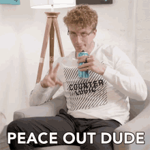 Peace Out Dude Out GIF