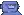 a pixel art drawing of a blue box with a white crown on it .