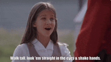 Allie Grant Walk Tall Look Straight In Eyes Shake Hands Advice From Uncle Nathan Wcthhearties Seasonsix GIF - Allie Grant Walk Tall Look Straight In Eyes Shake Hands Advice From Uncle Nathan Wcthhearties Seasonsix GIFs