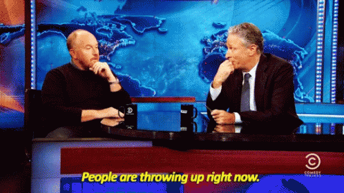 Louis Ck Throwing Up GIF - Louis Ck Throwing Up Throw Up GIFs