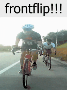Frontflip Cyclist GIF - Frontflip Cyclist Cyclist Falling GIFs