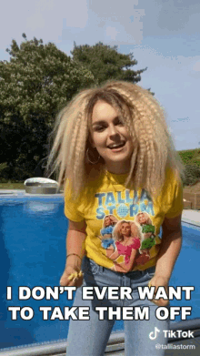 I Dont Want To Take Them Off Tallia Storm GIF