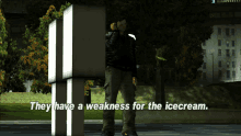 Gtagif Gta One Liners GIF - Gtagif Gta One Liners They Have A Weakness For The Icecream GIFs