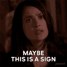 maybe this is a sign salma hayek elisa 30rock its a sign