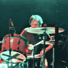 Playing Drums Carpool Tunnel GIF - Playing Drums Carpool Tunnel The Risk Song GIFs