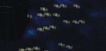 a computer generated image of a yellow object in the sky
