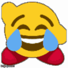 Kirby Laugh GIF - Kirby Laugh Emoji GIFs