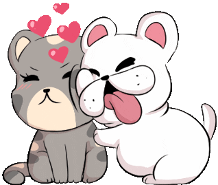 I Love You Love Sticker - I Love You Love Doggo Stickers
