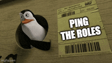 Ping Penguin GIF