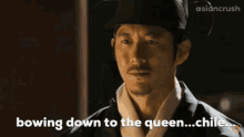 The Royal Tailor Go Soo GIF - The Royal Tailor Go Soo Bowing Down To The Queen GIFs