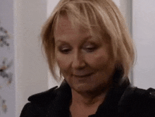 Eileen Trying Not To Laugh Coronation Street GIF - Eileen Trying Not To Laugh Coronation Street Corrie GIFs