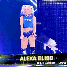 Alexa Bliss Team Smack Down GIF