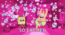 Spongebob Excited GIF - Spongebob Excited Handsup GIFs