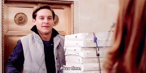 Pizza Peter Parker GIF – Pizza Peter Parker Pizza Time – discover and ...