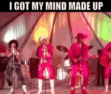 I Got My Mind Made Up Instant Funk GIF