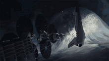 Space Station Moonfall GIF - Space Station Moonfall Space Shuttle GIFs