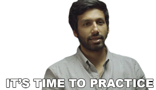 Its Time To Practice Kanan Gill Sticker - Its Time To Practice Kanan Gill Lets Practice Stickers