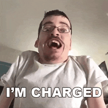 I'M Charged Ricky Berwick GIF - I'M Charged Ricky Berwick I'M Energised GIFs