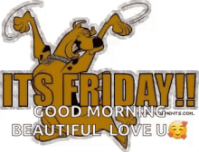 Friday Happy Friday GIF - Friday Happy Friday Scooby Doo GIFs