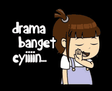 Drama Banget GIF - Drama Lebay Bocah Nyinyir GIFs