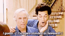 Parks And Rec Jean Ralphio GIF - Parks And Rec Jean Ralphio Open Minded GIFs