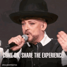 boy george come on experience the new celebrity apprentice celebrity apprentice