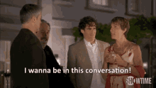 Sean And Beverly Lincoln I Wanna Be In This Conversation GIF - Sean And Beverly Lincoln I Wanna Be In This Conversation Episodes Series GIFs