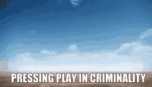 Roblox Criminality GIF - Roblox Criminality Pressing Play GIFs