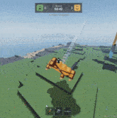 a screenshot of a video game with a build screen