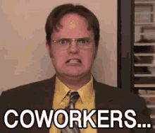 Coworkers GIF - Dwight Angry Co Worker GIFs