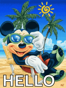 Aloha Beach Body GIF - Aloha Beach Body Mickey Mouse GIFs