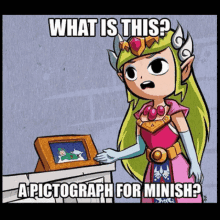 What Is This A Pictograph For Minish GIF - What Is This A Pictograph For Minish Zelda GIFs