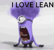 lean minion i love lean yeah help me love