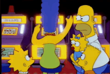 When Your Mom Has A Gambling Problem GIF - Degenerate The Simpsons Gambling Addiction GIFs