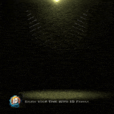 a poster for incredible stage shows a stage with spotlights shining on it