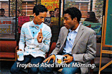 community troy and abed morning