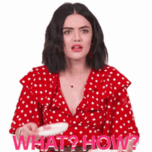 what how lucy hale confused puzzled wanting to know