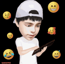Emoji Raymix GIF - Emoji Raymix Boy GIFs
