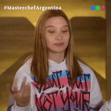 Sea Lo Que Dios Quiera Delfina GIF - Sea Lo Que Dios Quiera Delfina Masterchef Argentina GIFs