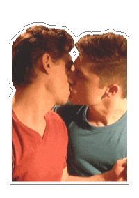 Kissesgay Gayboyfriend Sticker - Kissesgay Gayboyfriend Gayromance Stickers