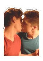 Kissesgay Gayboyfriend Sticker - Kissesgay Gayboyfriend Gayromance Stickers
