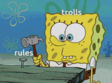 spongebob discord server troll trophy trololol lolol